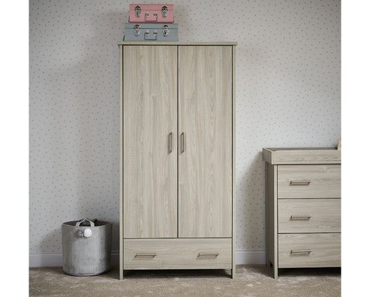 Nina 3 Piece Room Set - Grey Wash & White