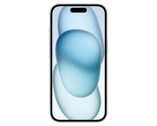 Refurbished Apple iPhone 15 128GB Blue with Wireless Headphones