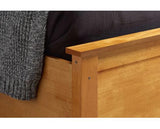 Phoenix Single Ottoman Bed - Oak