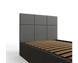 Serena Single Side Lift Ottoman Bed-Grey