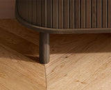 Axel Fluted TV Unit - Walnut