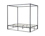 Fabian King 4 Poster Bed- Black