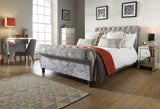 Saxen 4 Drawer Chest - Mirrored