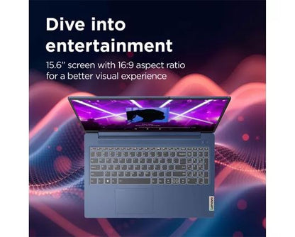 LENOVO IdeaPad Slim 3 15.6" Laptop - Intel® N100, 128 GB UFS, Blue