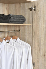 Highbury 2 Door Wardrobe - Sanremo Oak
