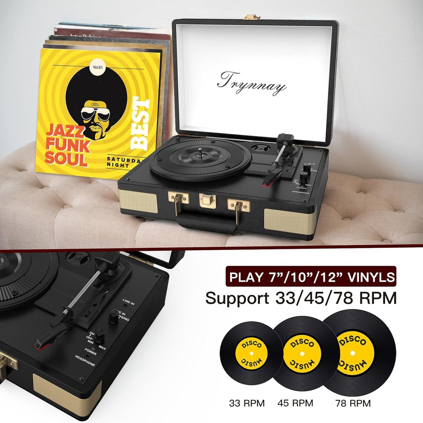 Trynnay Record Player
