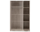 MALVERN 3 DOOR WARDROBE - URBAN SNOW