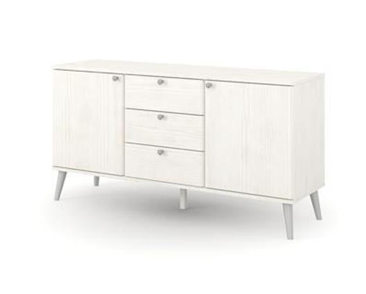 Medium sideboard with 2 doors, 3 drawers
