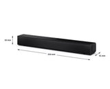 SHARP HT-SB121 2.0 Compact Sound Bar