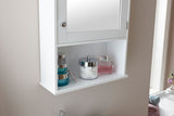 Classic White Mirrored Cabinet