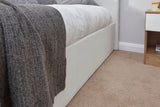 Single End Lift Ottoman Bed-White