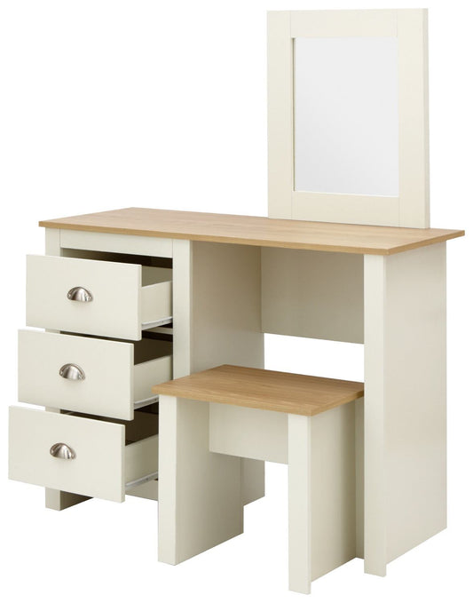 Lachlan Dressing Table Set- Cream