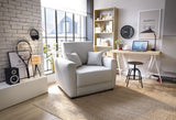 Owen Single Sofa Bed - Light Grey
