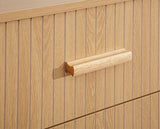 Axel 6 Drawer Fluted Chest - Oak