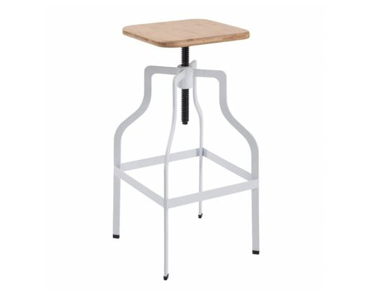 Sunni Bar Stool White