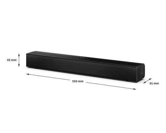 SHARP 1T-C32HD2725KB 32'' Smart Roku TV and SHARP HT-SB121 Sound Bar