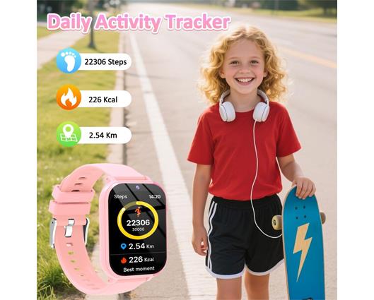 Kids Smart Watch - Pink