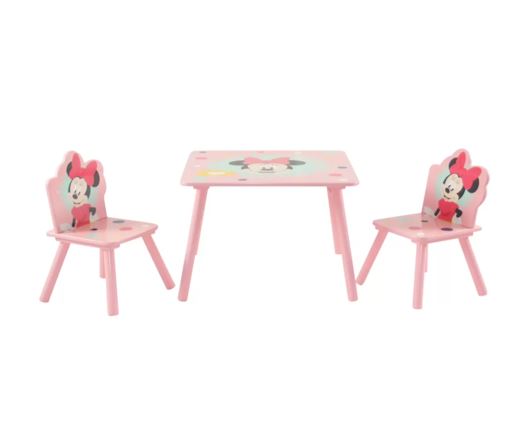 Minnie Mouse Table & Chairs