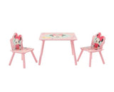 Minnie Mouse Table & Chairs