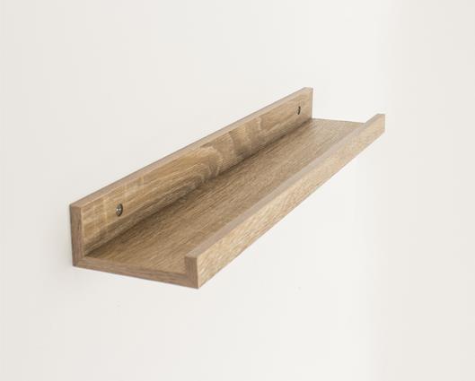 Dura display shelf - oak effect