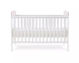 Pink Elephants Cot Bed