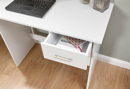 Princeton 2 Drawer Desk-White