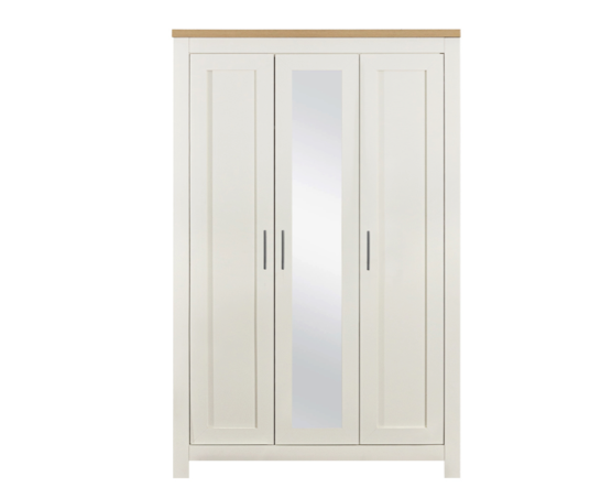 Harper 3 Door Wardrobe With Mirror