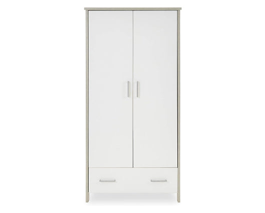 Nina Double Wardrobe - White Wash