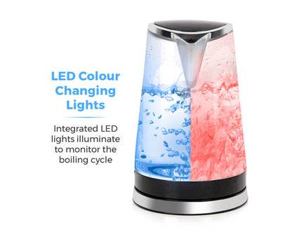 2200W 1.7 Litre LED Colour Changing Kettle