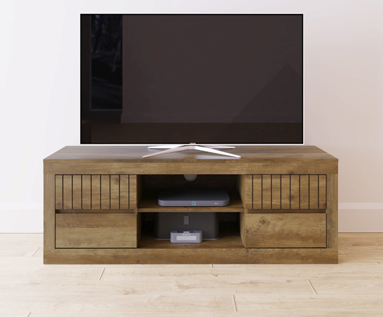 Castiel TV Unit- Knotty Oak