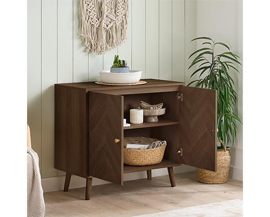 Herringford 2 Door Sideboard - Walnut