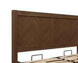 Herringford Ottoman Bed Walnut - King