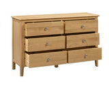 Kingston 6 Drawer Wide Chest