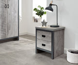 Baxter 3 Piece Bedroom Set-Grey