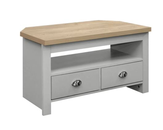 Highgate Corner TV Unit - Grey
