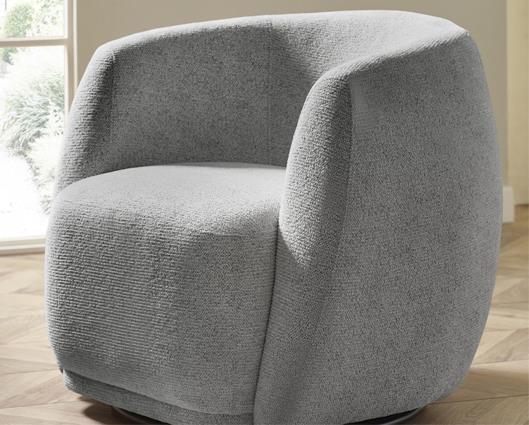 Bowline Swivel Chair Oyster