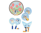 Bluey 4in1 Bumper Box Garden Games
Includes Bat and Ball, Scatch, Sticky Target Shot, Pop and Catch