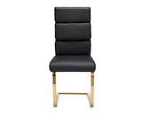 Alice Dining Chair (Pair)- Black