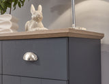 Kinsley Compact Sideboard-Blue
