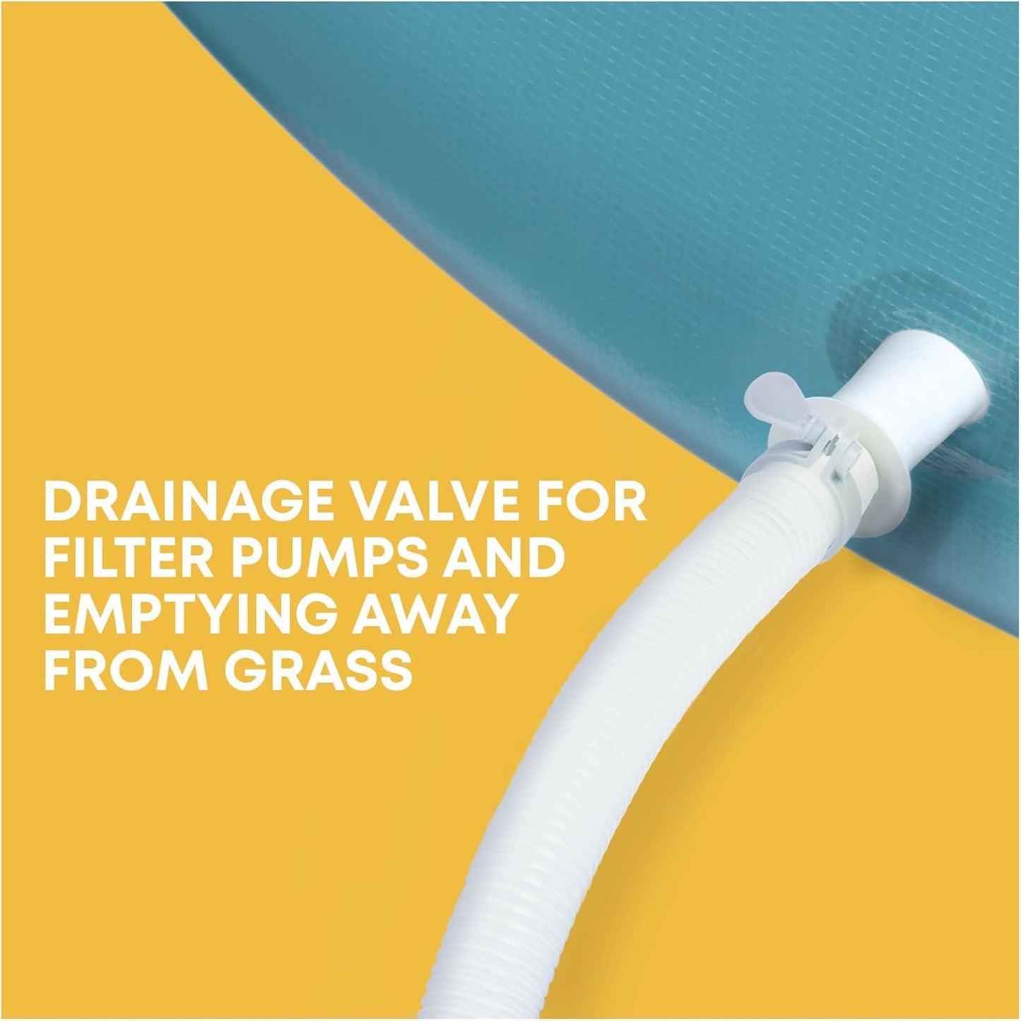 SPLASH!10ft AquaRing Inflatable Paddling Pool