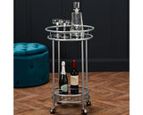 Cali Drinks Trolley- Silver
