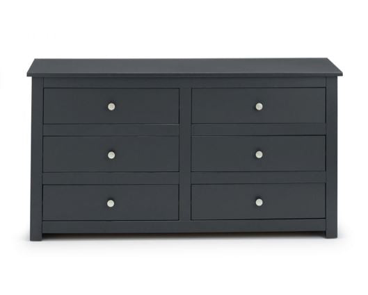 Cassini 6 Drawer Chest-Anthracite