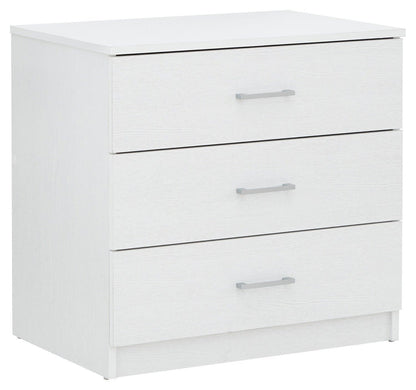 Princeton 3 Piece Bedroom Set-White