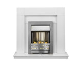 Milton Suite in Pure White & Black/Pure White, 39 Inch