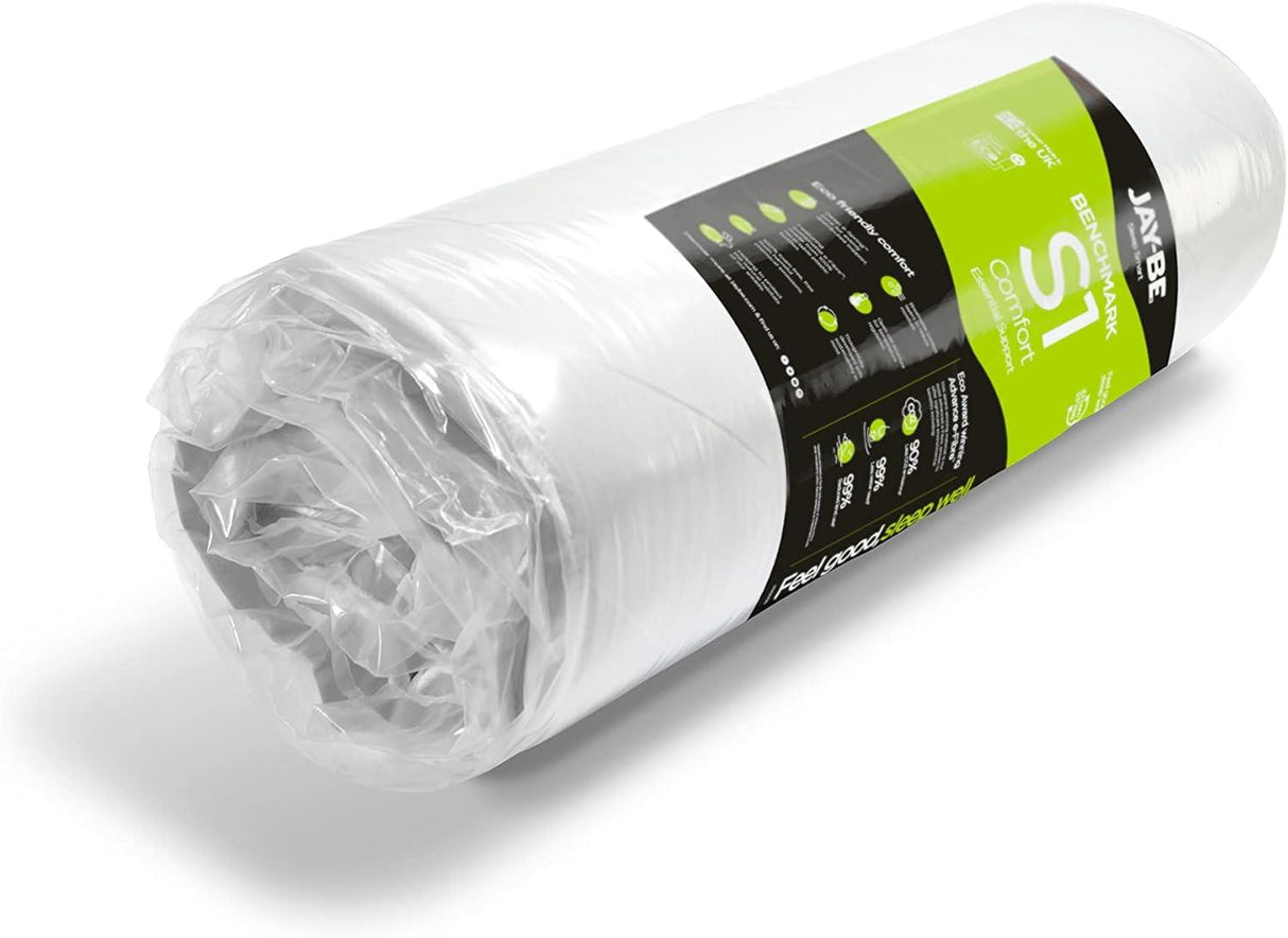 Jay-Be Benchmark S1 Comfort Eco Friendly Mattress- Single