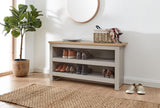 Lachlan Simple Shoe Bench-Grey
