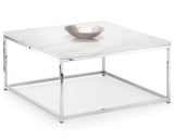 Scarlet Marble Top Coffee Table