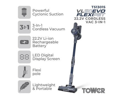 Tower VL50 Evo Flexi-Pet