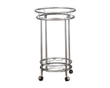 Cali Drinks Trolley- Silver
