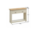 Lincoln 2 Drawer Console Table